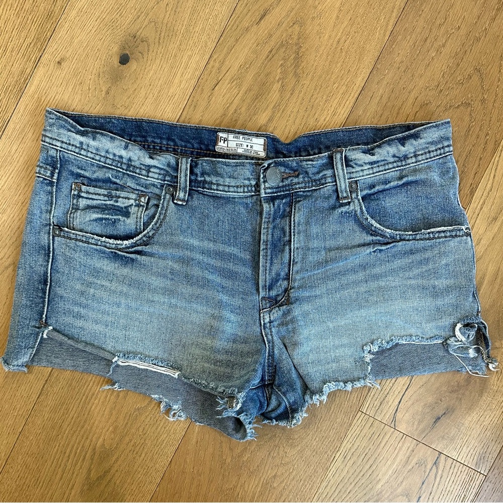 Free People Denim Shorts